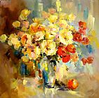 Anna Razumovskaya Canvas Paintings - Morning Joy